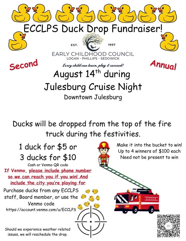 duck drop flyer