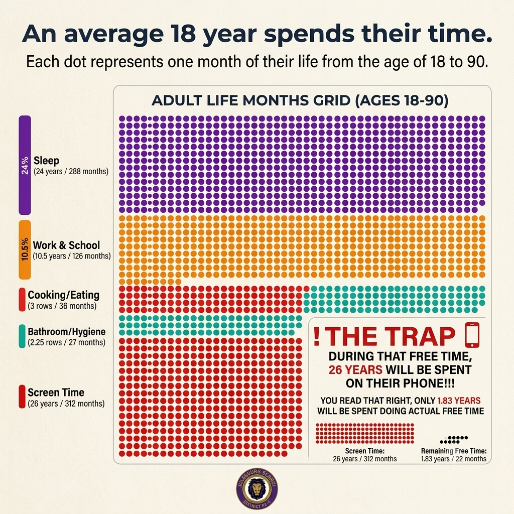 Average screen time for an 18 year old