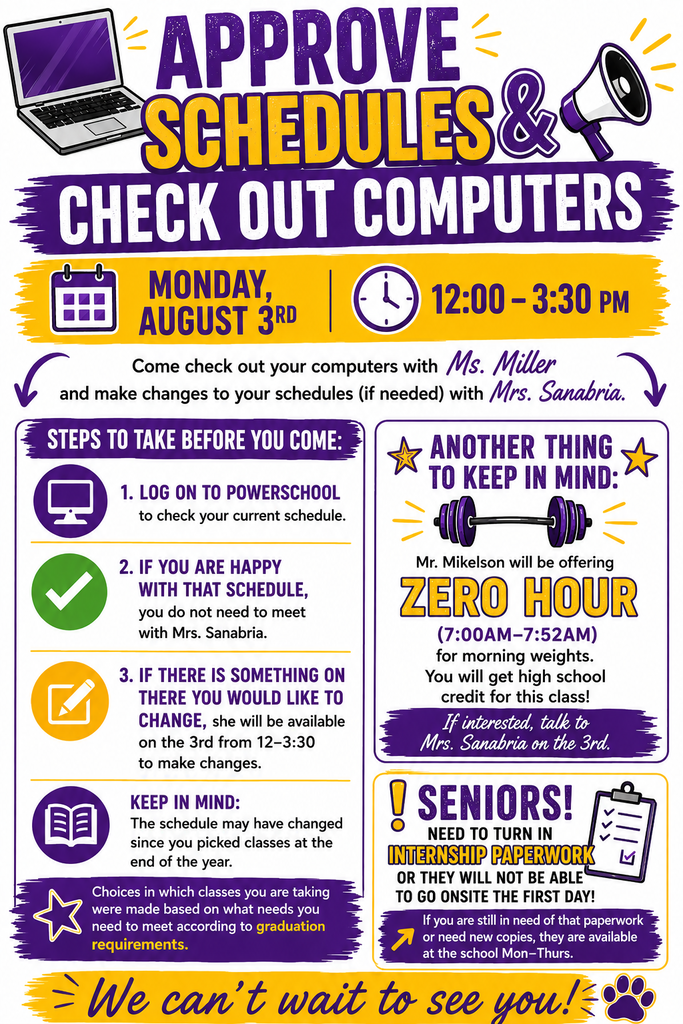 Schedules and Computers
