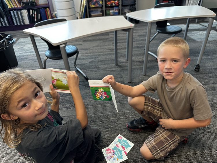 Reading with a buddy