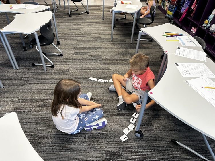 Comparing numbers.