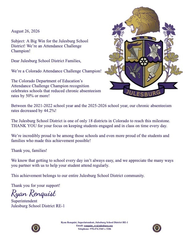 Letter of recognition