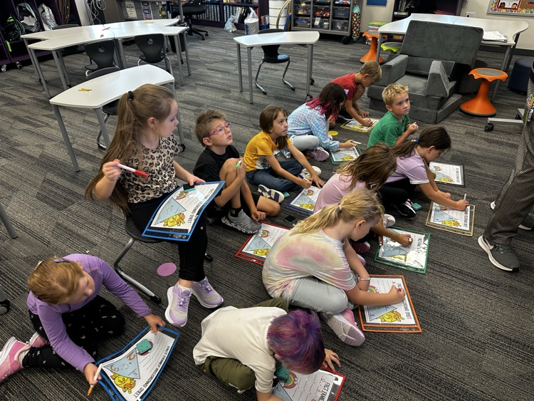 Learning about fact families.