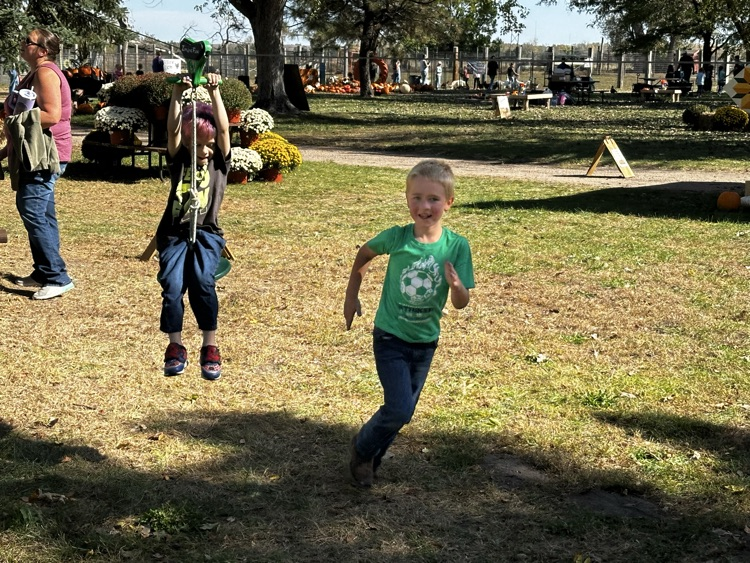 Dusty Trails pumpkin patch.