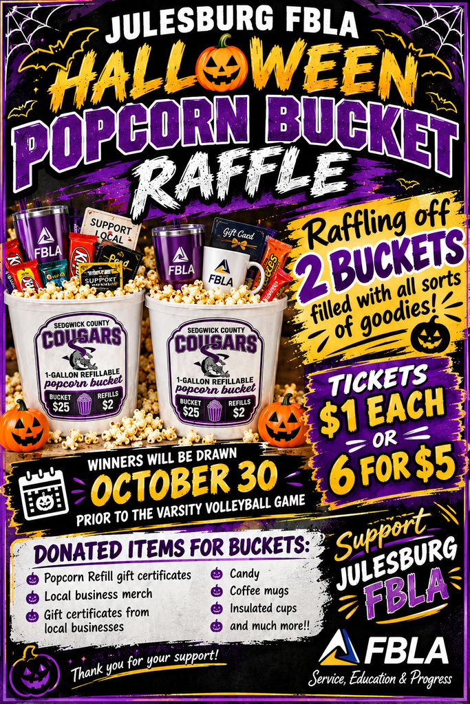 FBLA Fundraiser Flyer