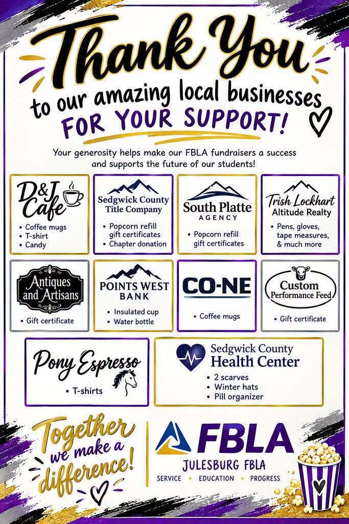 FBLA Thank you