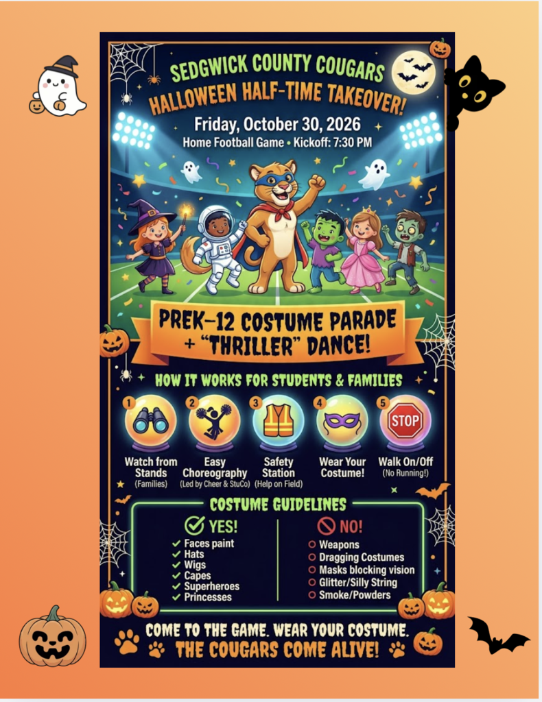 Halloween Half-Time Takeover Dance