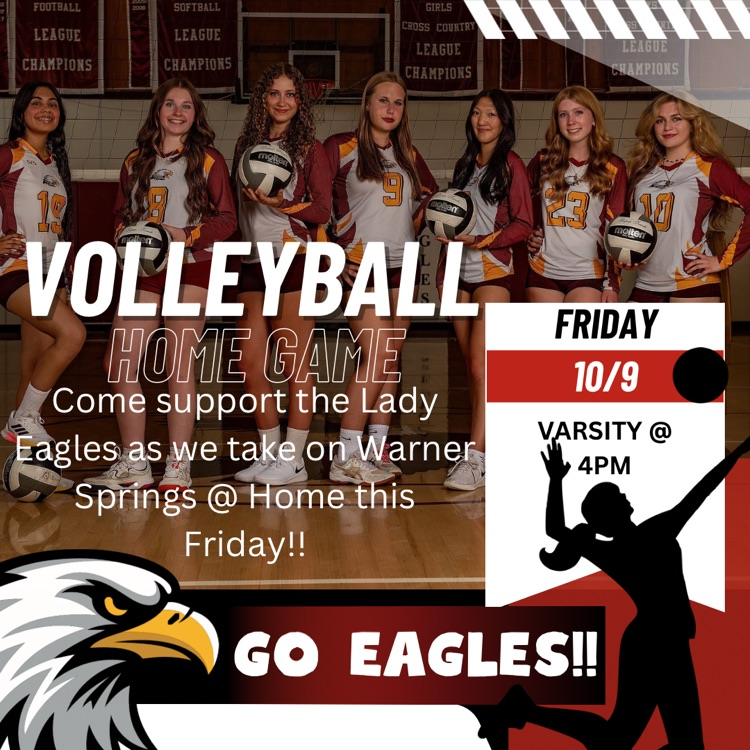 Home game this Friday!