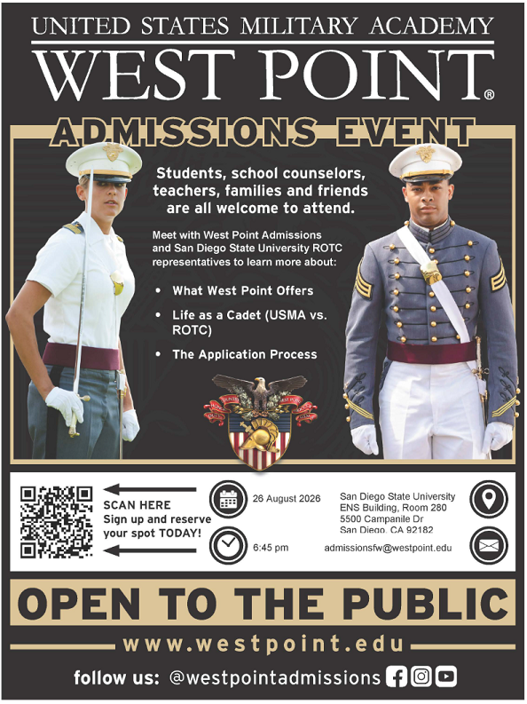 West Point admissions event