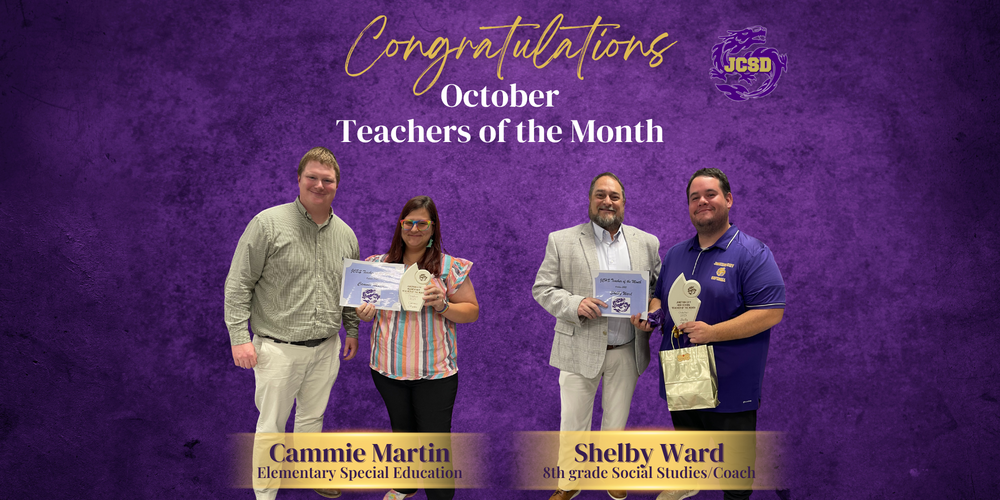 october teacher of the month