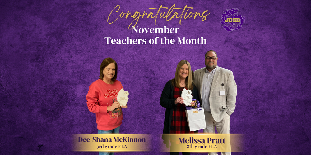 Nov Teacher of the Month
