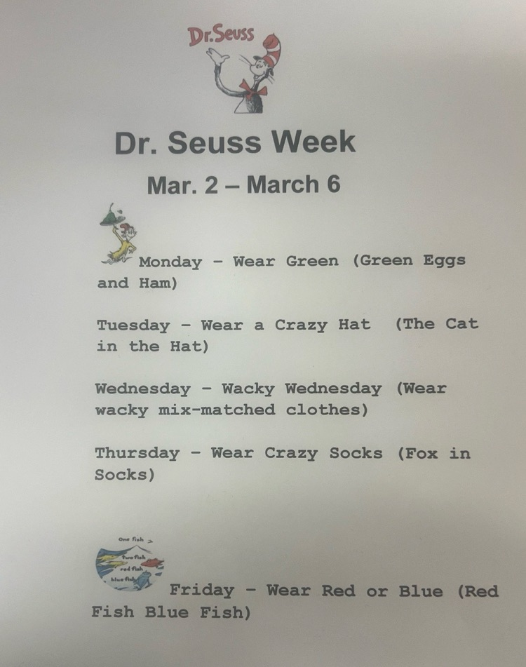 Dr seus week