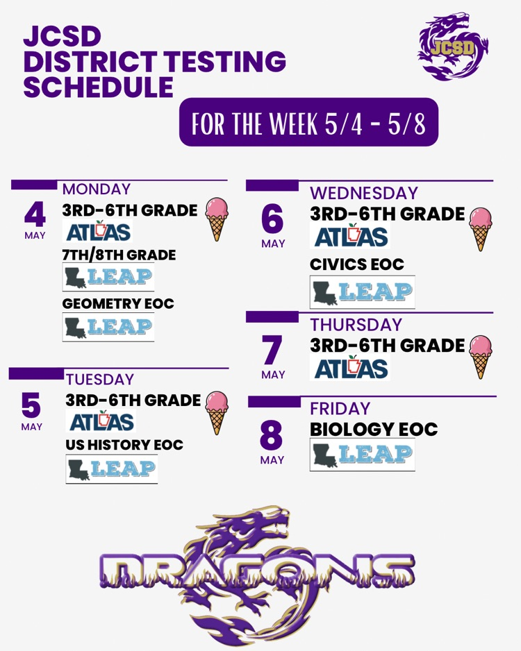testing schedule l