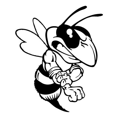 clipart of the hornet mascot