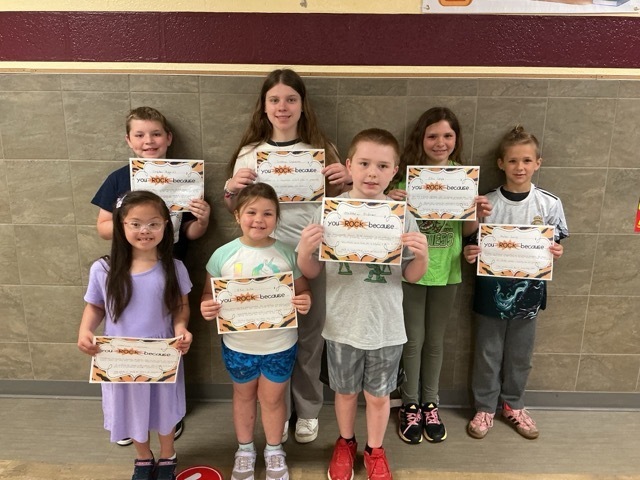 April Student's of the Month