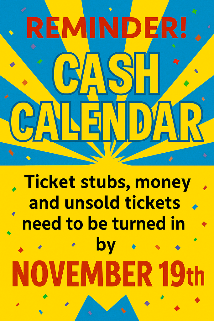 Cash Calendar