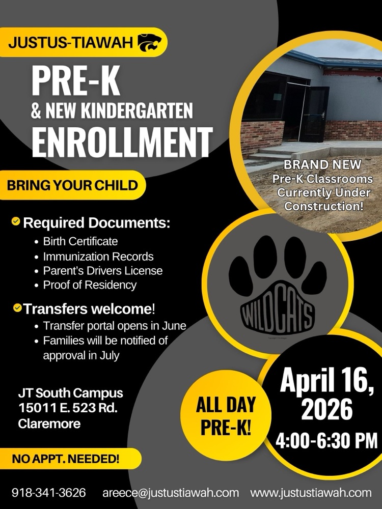 pre K and k enrollment 