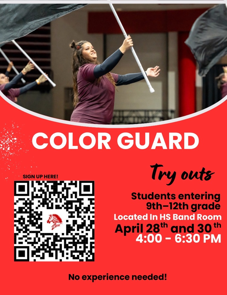 color guard tryouts 
