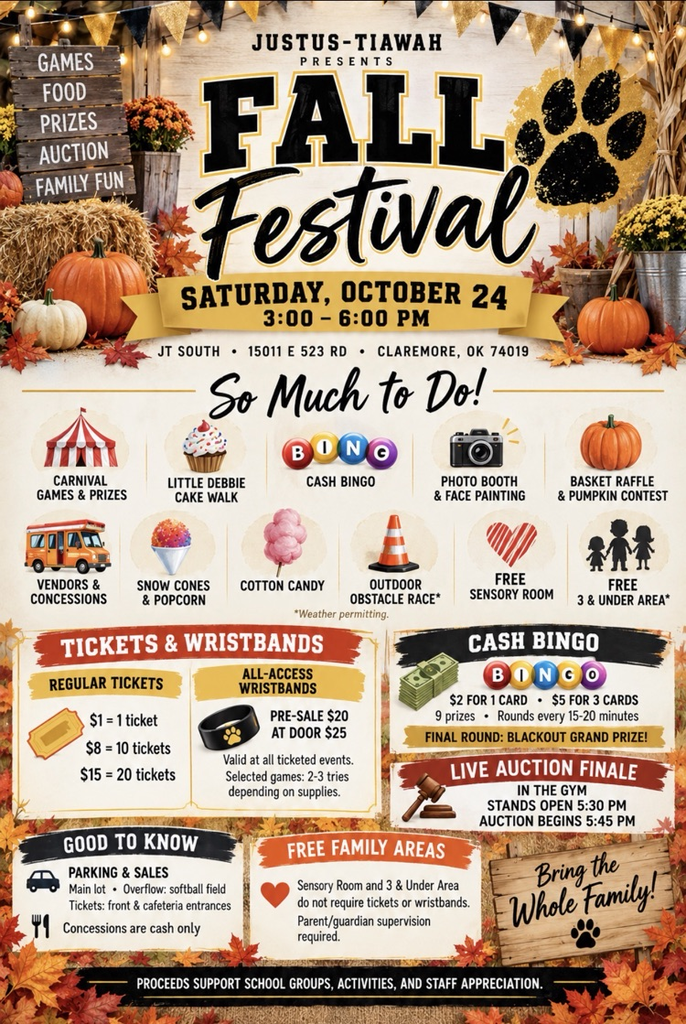 fall festival flyer