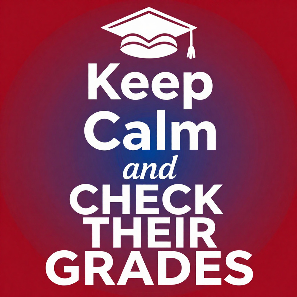 Keep calm and check Grades