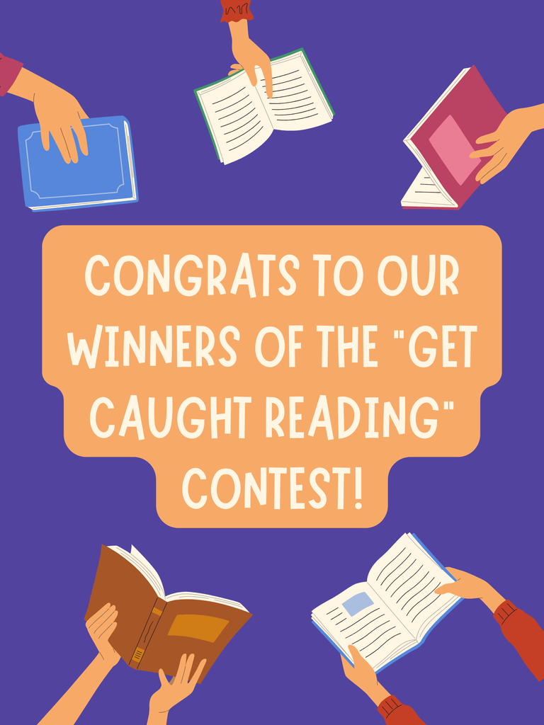 Get Caught Reading Contest Winners