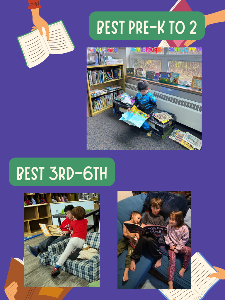Best PreK to 2nd and 3rd to 6th 