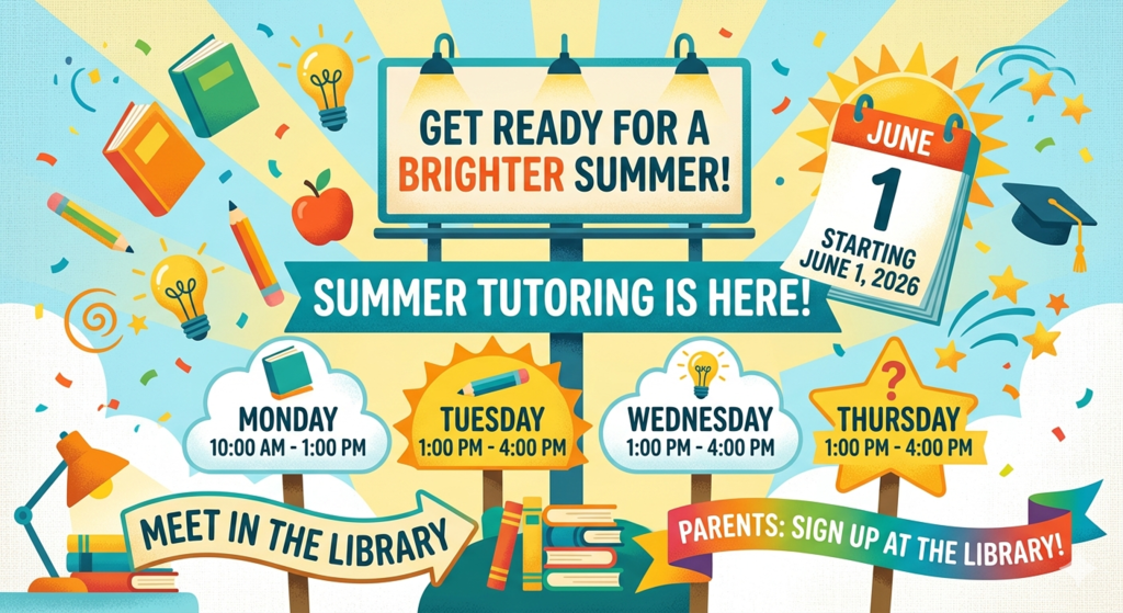 Summer Tutoring