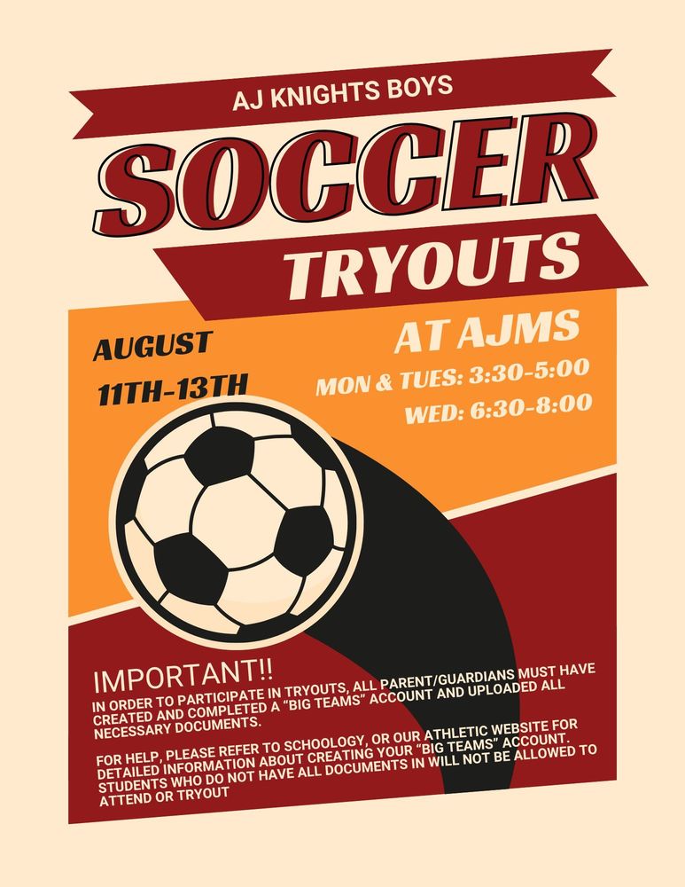 Boys Soccer Tryout