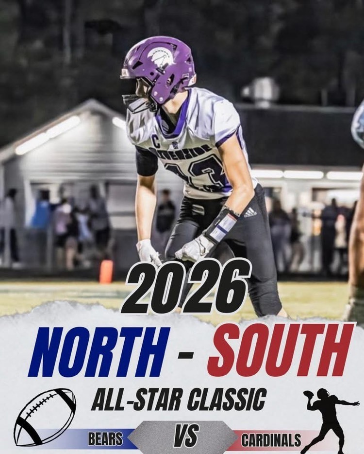 ad for north-south football game on June 20
