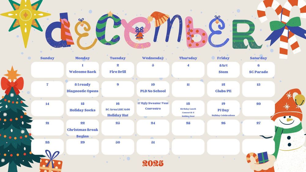 December Calendar