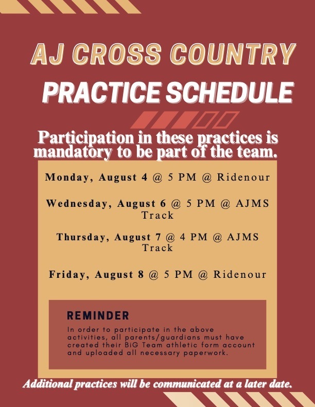 Cross Country Practices