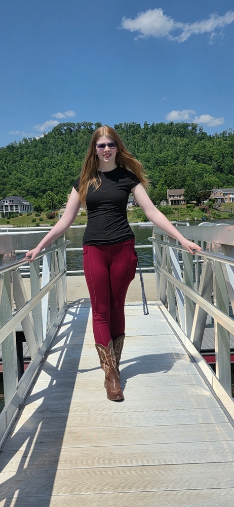 High School Senior girl posing for a picture