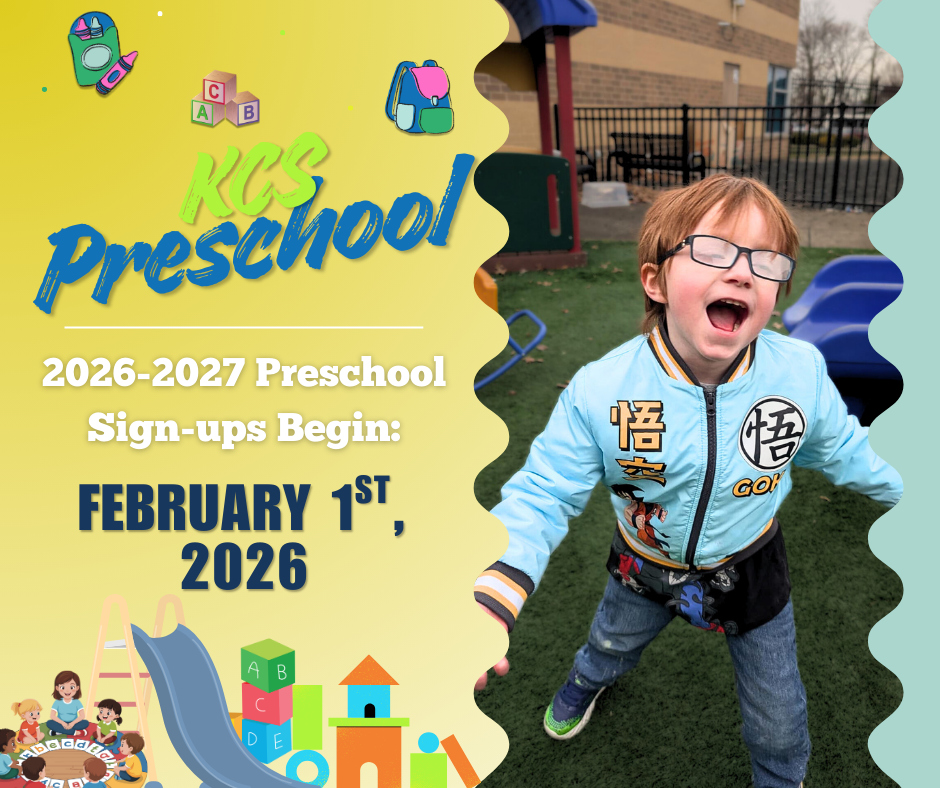 2026-2027 kcs preschool registration begins on February 1st, 2026.  