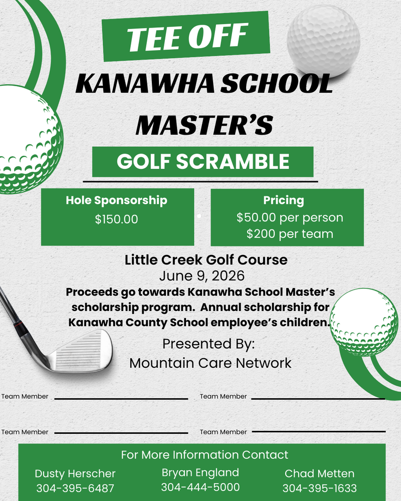 ad for golf tournament in June