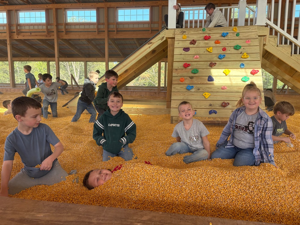 Kids in the corn