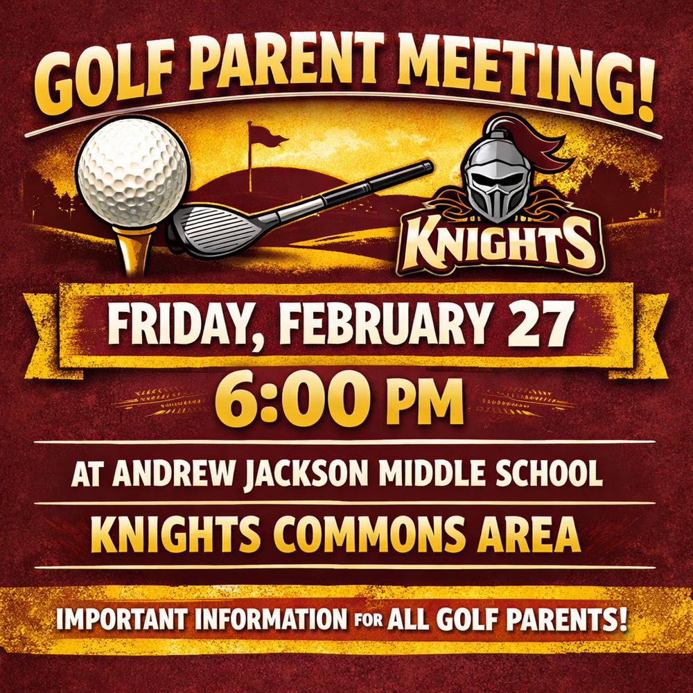 Golf Parent Meeting