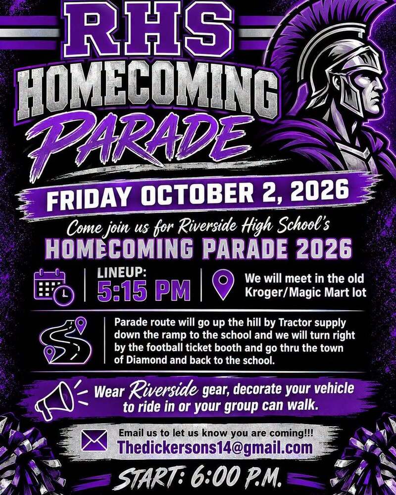 ad for HoCo26 Parade