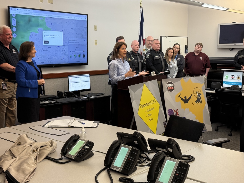 kcs deputy superintendent Dr. Paula Potter speaking during the project gpa press conference on Thursday April 3rd