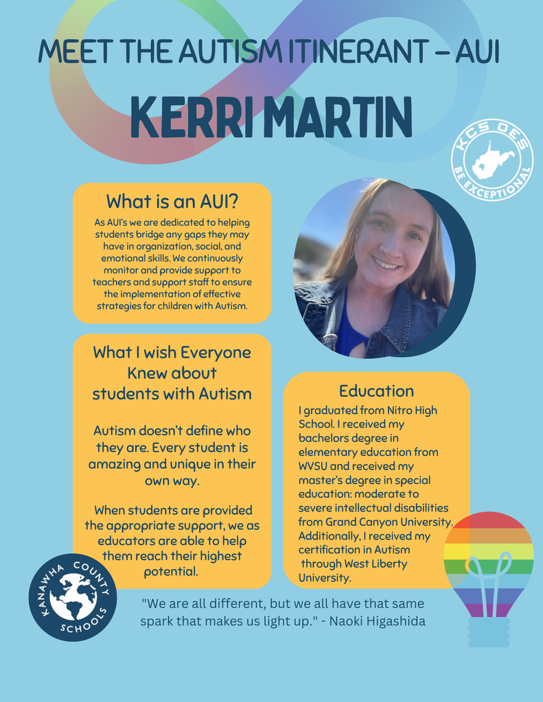 kcs autism itinerant Kerri Martin picture and about info