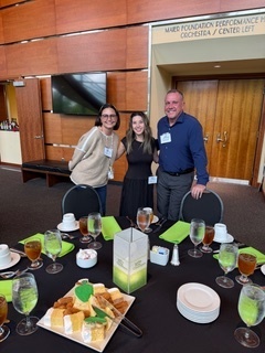 kcs teachers and administrators at the ron clark dinner at the clay center.