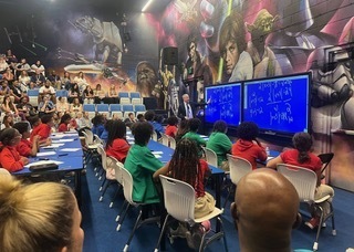 teachers observing a lesson at the ron clark academy.