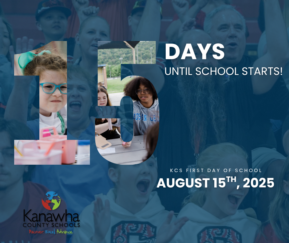 15 days until school starts. 