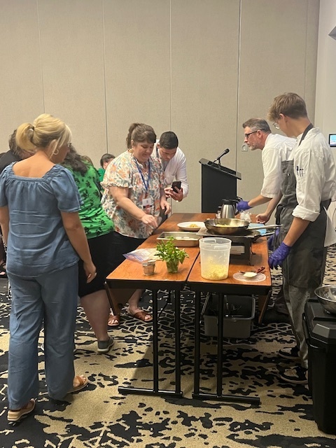 Tasting Clients at SAIL Conference