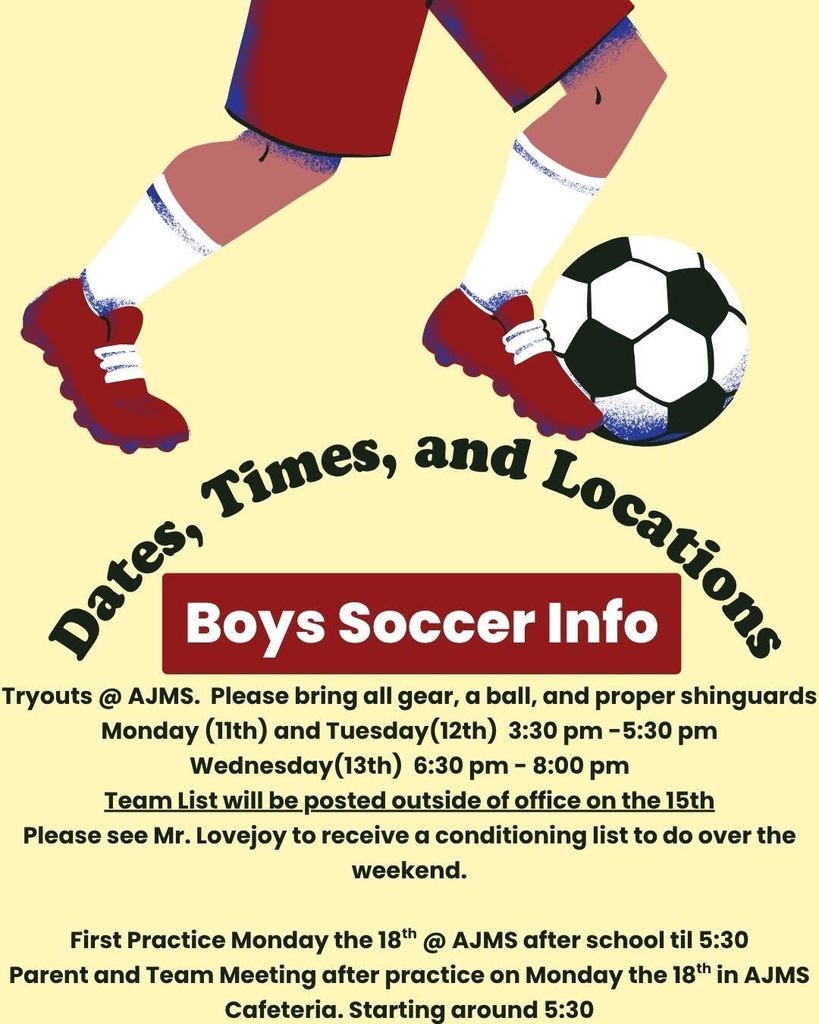Boys Soccer Tryouts Announced