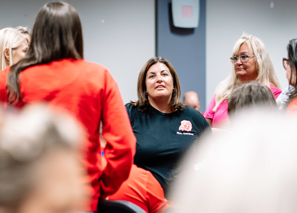 KCS staff welcome back meeting at Sissonville High School.