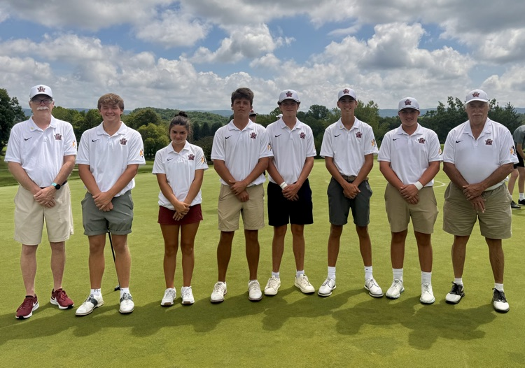 group of golfers