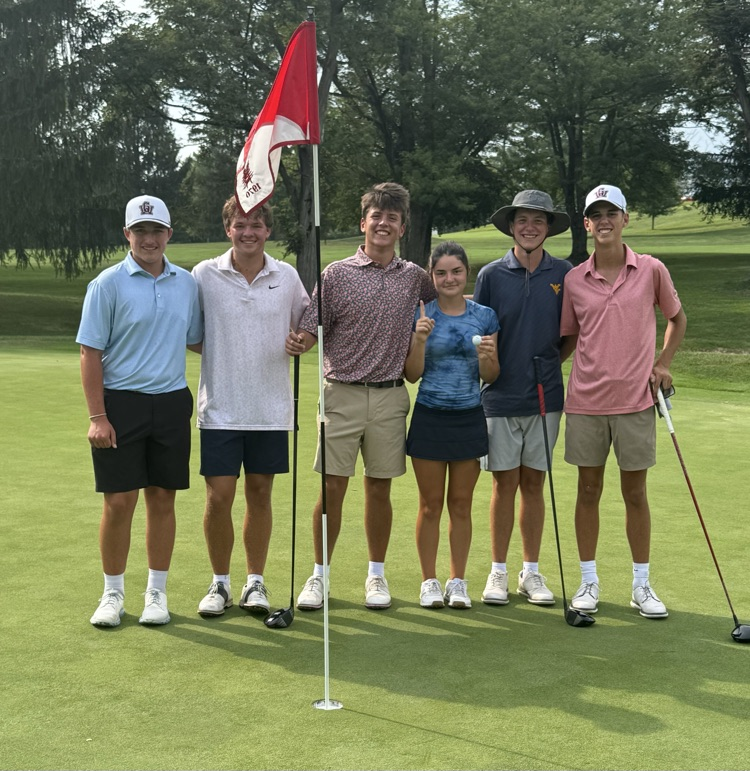 group of golfers