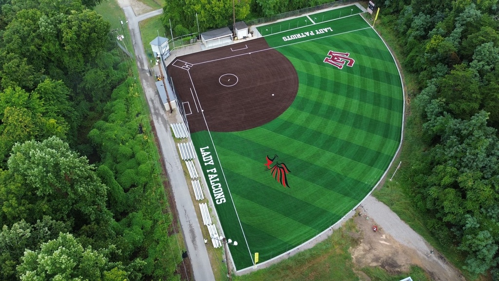 gwhs softball field aerial picture.