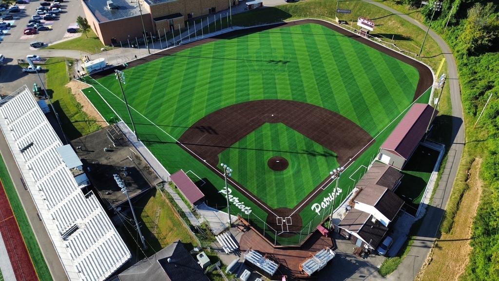 gwhs baseball field field aerial picture.