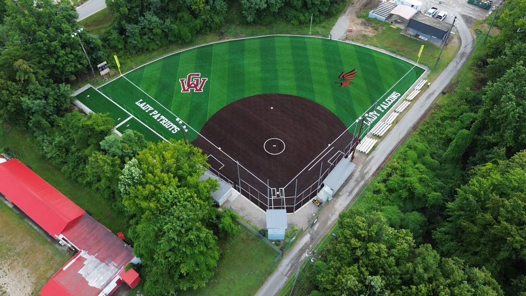 gwhs softball field aerial picture.